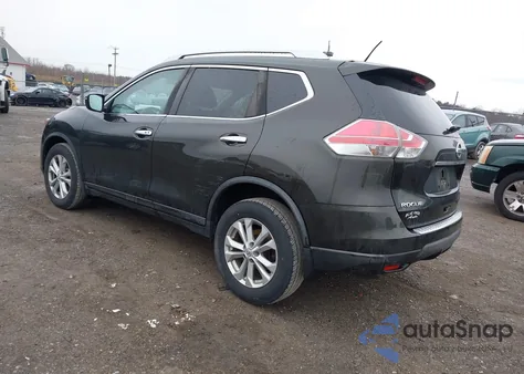 2016 Nissan Rogue Sv z USA, uszkodzony, nr VIN KNMAT2MV5GP676684